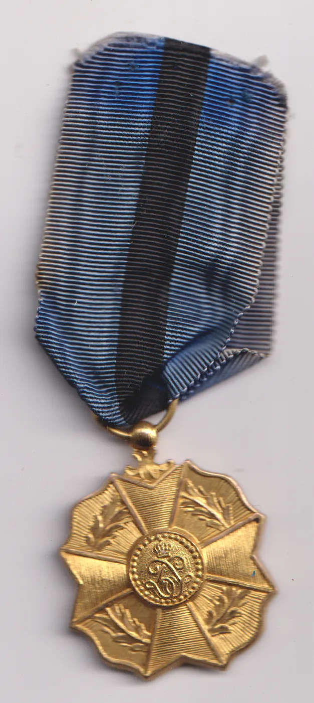 medaile krále Leopolda II.,Belgie
