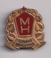 vzorný pracovník MH.,ČSSR