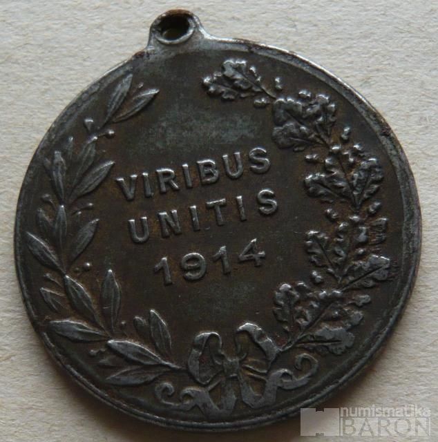R-U - Viribus unitis - FJI + Vilém II.
