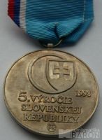 Slovensko - 5.výročí republiky