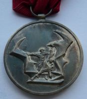 NDR Záslužná medaile bojov., Ag