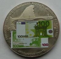 Evropa bankovková med. 100 Euro