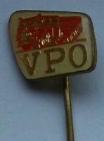 Požárnický odznak VPO - bílý