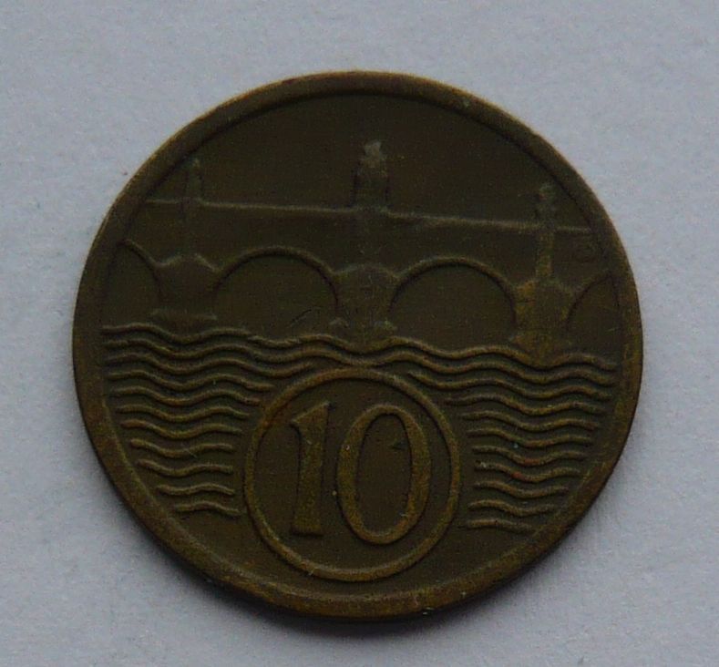 10 Haléř 1928
