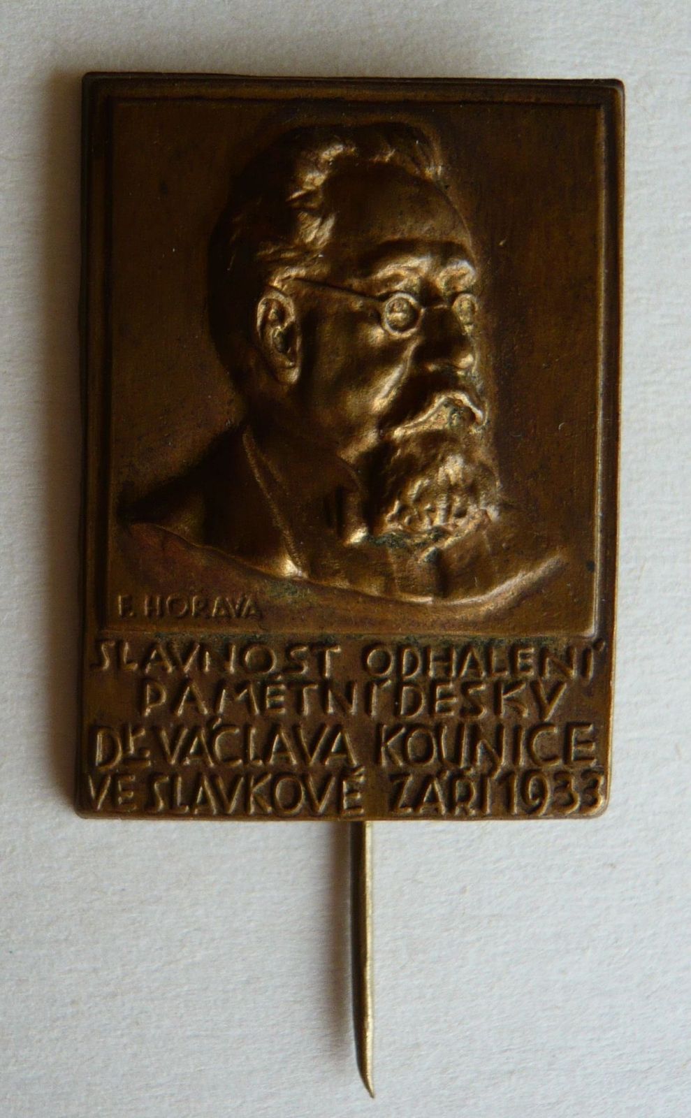 ČSR - 1933 dr. Václav Kaunitz - Slavkov