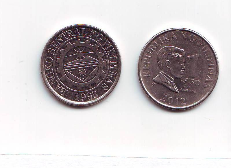 1 Peso(2012-Filipíny), stav 1/1