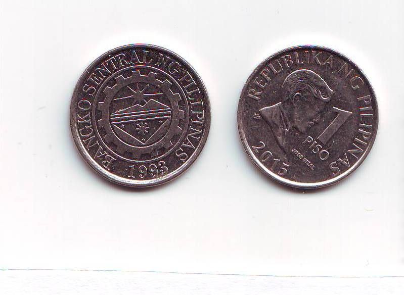 1 Peso(2015-Filipíny), stav 1/1