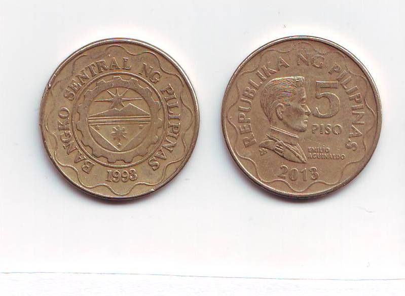 5 Peso (2013-Filipíny), stav 2/2