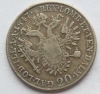 Rakousko 20 Krejcar 1847 A - Ferdinand V.
