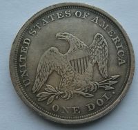 USA 1 Dollar 1844 KOPIE