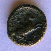 Řecko Makedonie AE 18 hlava ? Philip II. 359-36