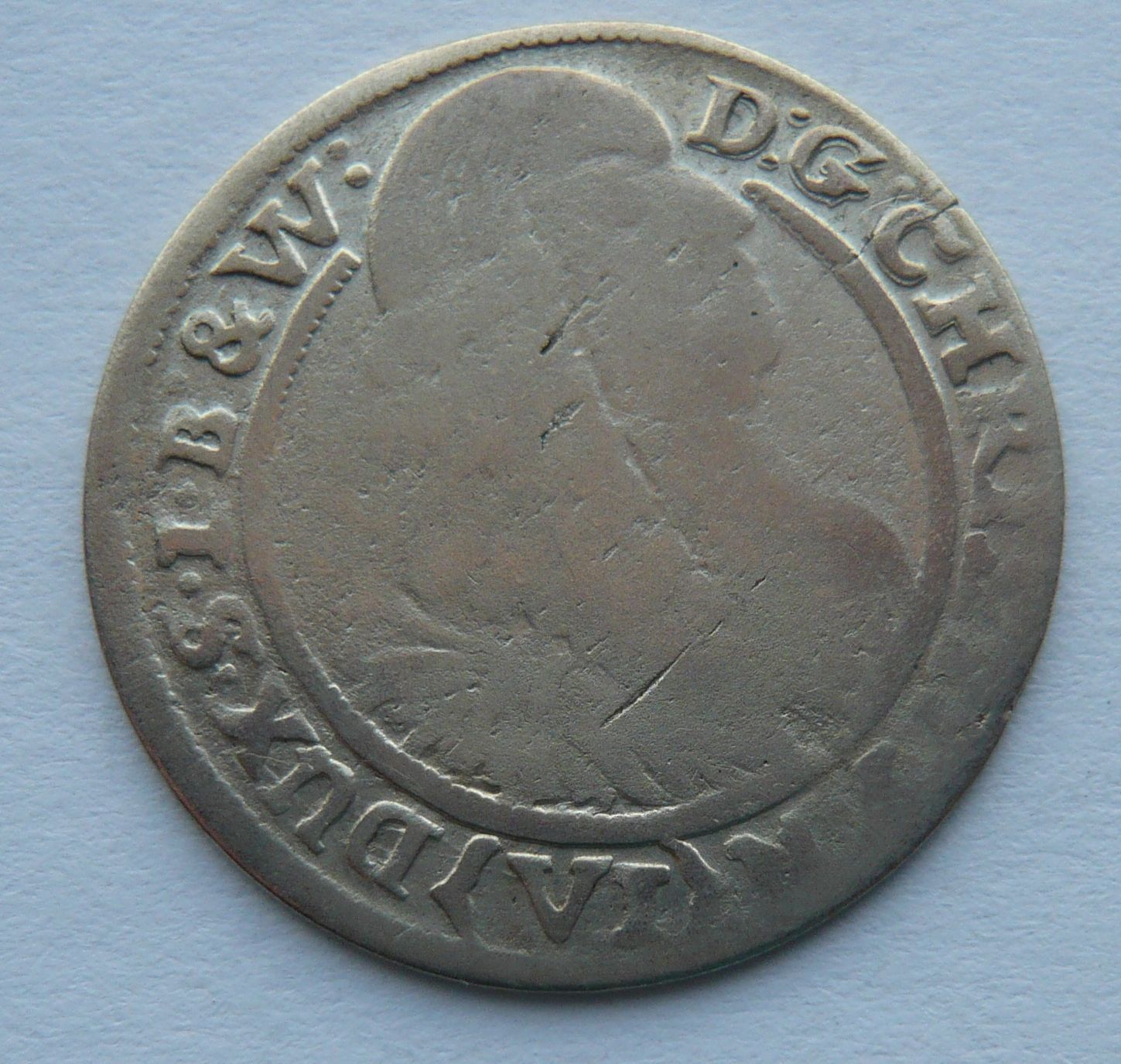 Slezsko VI. Krejcar 1665 Christián