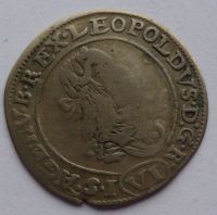Uhry VI. Krejcar 1673 Leopold I.