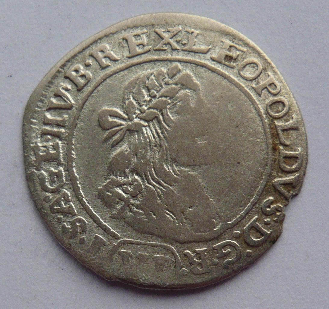 Uhry VI. Krejcar 1674 Leopold I.