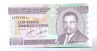 Burundi, 100 frank, 2010