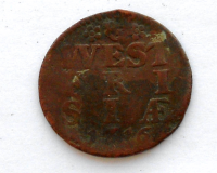 Nizozemí West Frisian Duit 1716