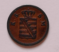 Sasko 2 Pf 1859
