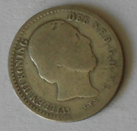 Holandsko 10 Cent 1882