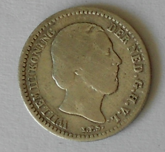 Holandsko 10 Cent 1889
