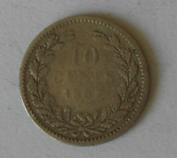 Holandsko 10 Cent 1882
