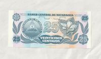 25 Centavos-Cordoba, Nikaragua