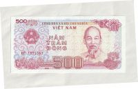500 Dong, 1988, Vietnam