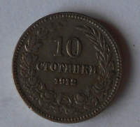 Bulharsko 10 Stolinek 1912