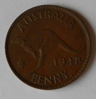 Austrálie 1 Peny 1948