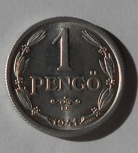 Maďarsko 1 Pengö 1941 stav