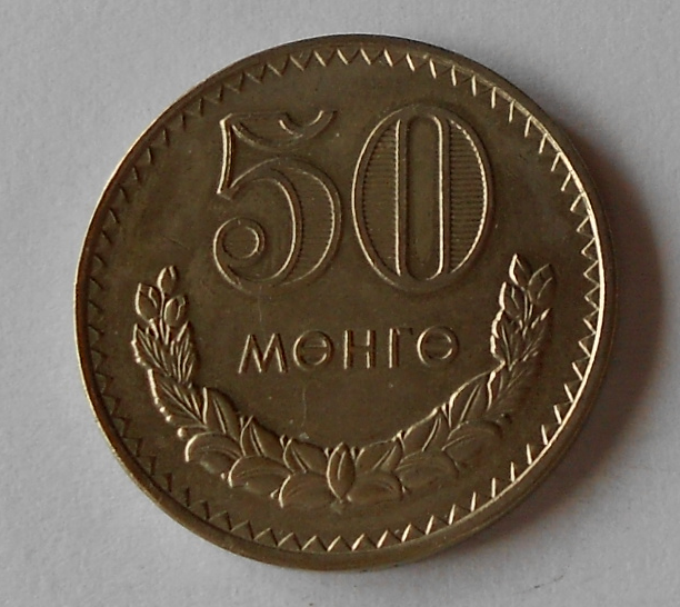 Mongolsko 50 monge 1970
