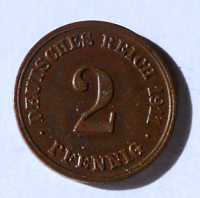 Německo 2 Pfenik 1911 E