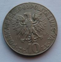 Polsko 10 Zl. KOPERNÍK 1968