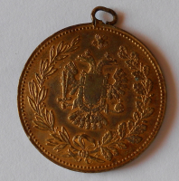Rakousko FJ I. Medaile s orlicí původní ouško