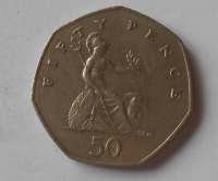 Anglie 50 Pence 1982