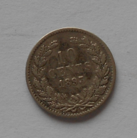 Holandsko 10 Cent 1893