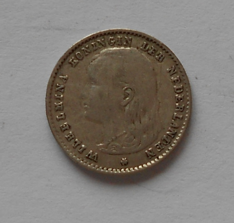 Holandsko 10 Cent 1897