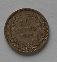 Holandsko 10 Cent 1897