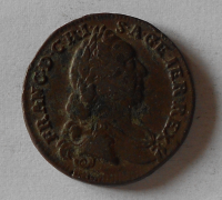 Rakousko 1 Krejcar 1761 G František Lotrinský