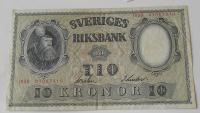 Švédsko 10 Koruna 1950