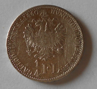 Uhry 1/4 Zlatník/Gulden 1860 B