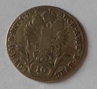Rakousko 10 Krejcar 1795 E Leopold II.