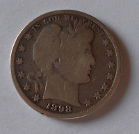 USA 1/2 Dolar 1898
