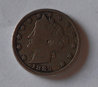 USA 5 Cent 1883