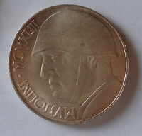 Itálie 200 Lira Mussolini, kopie