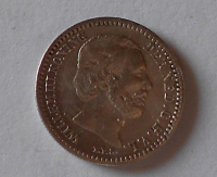Nizozemí 10 Cent 1890