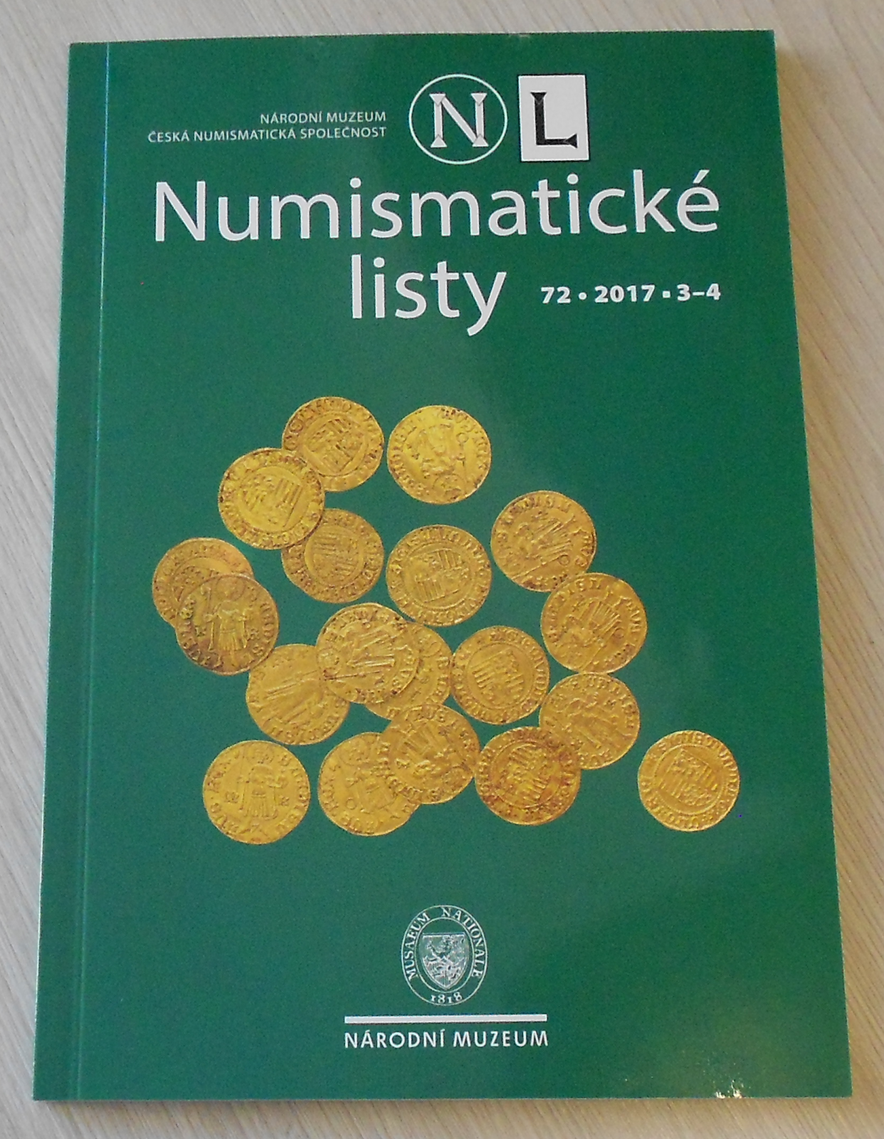 Numismatické listy č. 27/2017, 96 stran