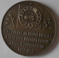 ČSR Závody Zápotockého v Brně 1959