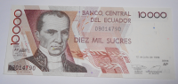 Ekvádor 10 000 Sucres 1999
