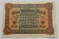 Německo 1 mil Marek 1923 Ro85a