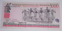 Rwanda 5000 Frank 1998